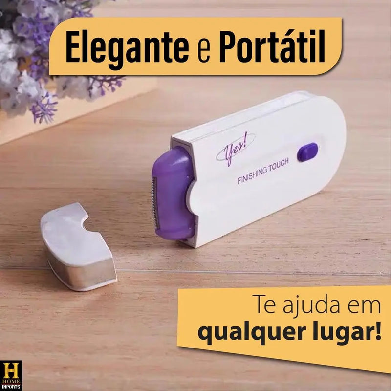 Depilador feminino elétrico SucessusPro - Removedor De Pelos facial corporal Yes Finishing Touch Sem Fio recarregável