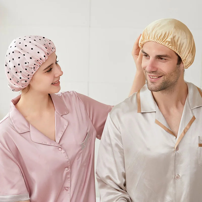 Touca De Cetim Anti Frizz Toca Para Dormir Cabelo Alinhado