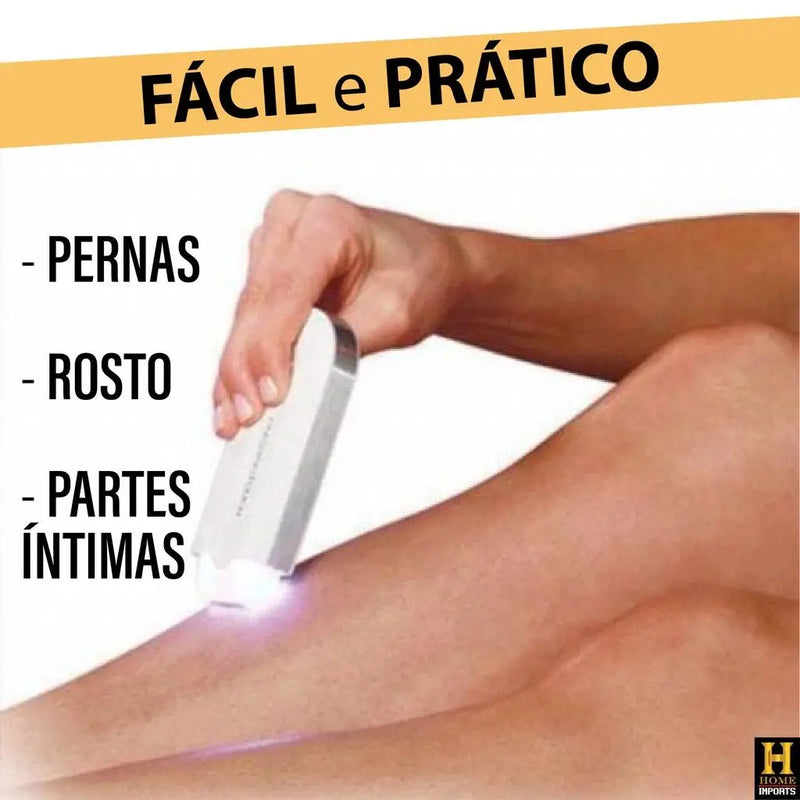 Depilador feminino elétrico SucessusPro - Removedor De Pelos facial corporal Yes Finishing Touch Sem Fio recarregável