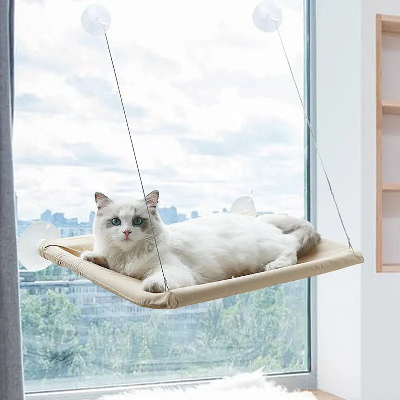 Cama de Janela Suspensa para Gatos