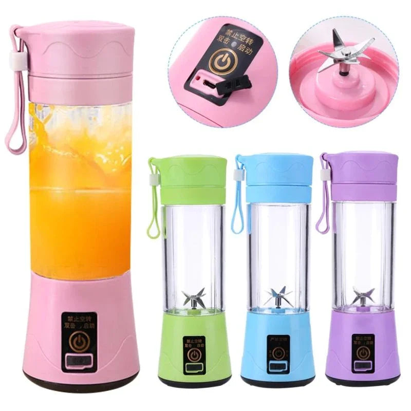 JuiceShake Pro - Mini Liquidificador Portátil Recarregável